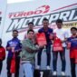 Pertamax Turbo Aspira Premio MotoPrix Region A Sumatera Putaran 4 di Sirkuit NP Lanud Sultan Iskandar Muda, Blang Bintang, Aceh Besar, 27–28 Juni 2026. Foto: Istimewa
