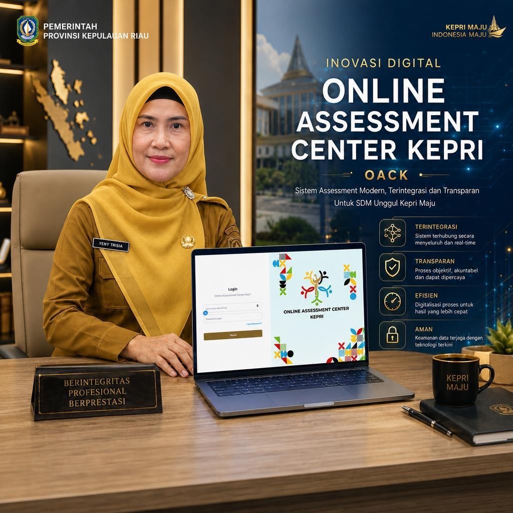 Kepala BKD dan KORPRI Provinsi Kepulauan Riau Ibu Yeny Trisia Isabella, S.Sos,. M.M. Foto: Istimewa