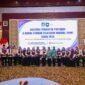 Pembina Kesekretariatan Posyandu Pusat Yane Adrian Bima Arya bersama Pembina Posyandu Provinsi Kepulauan Riau Dewi Kumalasari dalam kegiatan Asistensi Penguatan Posyandu Enam Bidang Standar Pelayanan Minimal (SPM) Tahun 2026 di Aula Wan Seri Beni, Dompak, Rabu (22/7/2026). Foto: Diskominfo Kepri