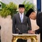 Presiden Prabowo Subianto secara resmi melantik Sudaryono sebagai Kepala Badan Gizi Nasional (BGN) di Istana Negara, Jakarta, pada Rabu (22/7/2026). Foto: BPMI Setpres/Cahyo