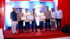 PT Pertamina Patra Niaga Regional Sumbagut meraih empat penghargaan dari Menteri Kependudukan dan Pembangunan Keluarga. Foto: Istimewa