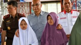 JAM-Intel Kejagung RI, Reda Manthovani didampingi Gubernur Kepri Ansar Ahmad saat berkunjung ke Rumah Bahagia, Bintan, Rabu (26/8/2026). Foto : Biro Adpim Pemprov Kepri 