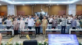 Sekda Batam, Firmansyah, saat menghadiri DFL di Politeknik Negeri Batam, Senin (31/8/2026). Foto: Humas Diskominfo Batam
