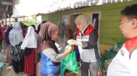 Pertamina kini menggelar pemeriksaan kesehatan gratis di Kelurahan Kuranji. Foto: Istimewa