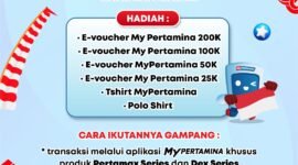 Pertamina Patra Niaga Regional Sumbagut, menghadirkan program MyPertamina Berbagi Hadiah Kemerdekaan. Foto: Istimewa