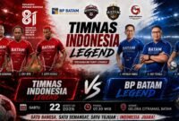 Sejumlah legenda Timnas Indonesia akan turun ke lapangan dalam Batam International Football Series 2026 pada 22–23 Agustus 2026.. Foto Istimewa