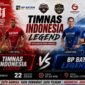Sejumlah legenda Timnas Indonesia akan turun ke lapangan dalam Batam International Football Series 2026 pada 22–23 Agustus 2026.. Foto Istimewa