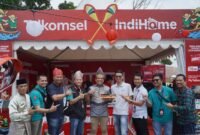 Telkomsel menghadirkan booth layanan pelanggan dan sejumlah promo spesial selama festival berlangsung. Foto: Istimewa
