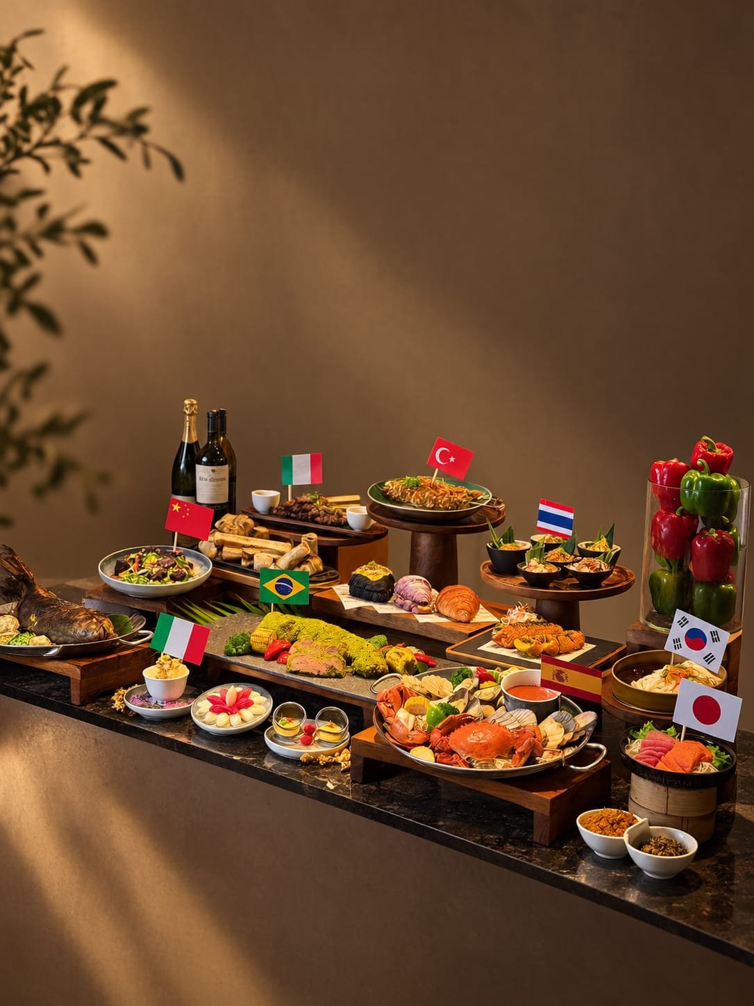 Radisson Golf & Convention Center Batam menghadirkan konsep buffet terbaru bertajuk “Travel The World” di Bite Restaurant
