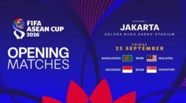  Foto: Fifa Asean Cup 2026

