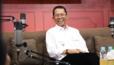 Wali Kota Batam, Amsakar Achmad, menjadi narasumber di Podcast Marathon, Selasa (15/9/2026). Foto: Humas Diskominfo Batam