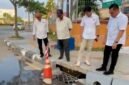 Anggota/Deputi Bidang Infrastruktur BP Batam, Mouris Limanto, didampingi Direktur Pembangunan Infrastruktur BP Batam, Wulung Dahana, Selasa (15/9/2026). Foto: Humas BP Batam