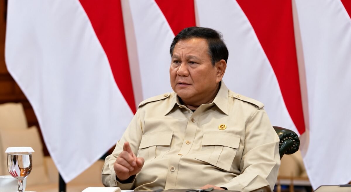  Presiden Prabowo Subianto dalam program “Presiden Prabowo Menjawab”, yang ditayangkan kanal Youtube TVRI, pada Rabu (16/9/2026). (Bakom RI/BPMI Setpres)
