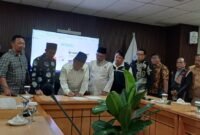 Pernyataan sikap tokoh lintas agama dan kepercayaan di Batam mendorong aksi nyata menghadapi krisis iklim, di gedung Politeknik Batam, Sabtu (18/09/2026). Foto: Metroposid