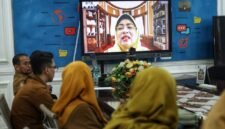 Sekretaris Daerah Provinsi Kepri Misni, membuka Bimbingan Teknis Penguatan Kompetensi Petugas Pelayanan Pengaduan SP4N-LAPOR! di lingkungan Pemprov Kepri secara virtual, Selasa (15/9/2026). Foto: Diskominfo Kepri