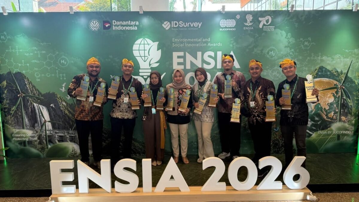 Pertamina Patra Niaga Regional Sumatera Bagian Utara (Sumbagut) memborong 40 penghargaan pada Environmental and Social Innovation Awards (ENSIA) 2026. Foto: Istimewa
