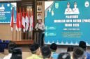 ekda Batam, Firmansyah, menyampaikan sambutan saat membuka Pelatihan Mubaligh Kota Batam di Kantor Wali Kota Batam, Kamis (29/10/2026). Foto: Humas Diskominfo Batam
