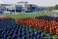 Peringatan HUT ke-81 TNI yang berlangsung di Lapangan Prima Mabes TNI, Cilangkap, Jakarta Timur, Senin (5/10/2026). (Foto: Hasil Tangkapan Layar YouTube Sekretariat Negara)