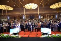 Ketua Dewan Komisioner OJK Friderica Widyasari Dewi saat membuka Pertemuan Tahunan (Ijtima’ Sanawi) 2026 bersama DSN-MUI di Jakarta, Selasa (20/10/2026). Foto : Istimewa
