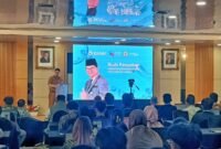 Kepala Dinas Komunikasi dan Informatika (Diskominfo) Kota Batam, Rudi Panjaitan, saat menghadiri pembukaan CHAT 2026 di Balai Deteksi Sinyal (BDS) BSSN Batam, Senin (19/10/2026). Foto: Humas Diskominfo Batam