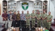 Audiensi Executive General Manager (EGM) Pertamina Patra Niaga Regional Sumbagut, Fanda Chrismianto, bersama Pangdam Iskandar Muda, Brigjen TNI Mahesa Fitriadi, Jumat (30/10/2026). Foti: Istimewa